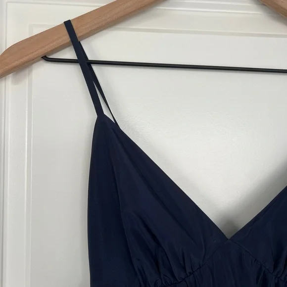 STAUD: Ripley Maxi Dress - Navy Blue XS - Picture 10 of 14